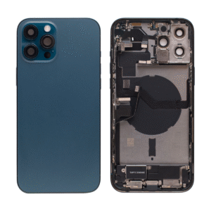 iPhone 12 Pro Max backcover+frame and parts, Blue, Pulled
